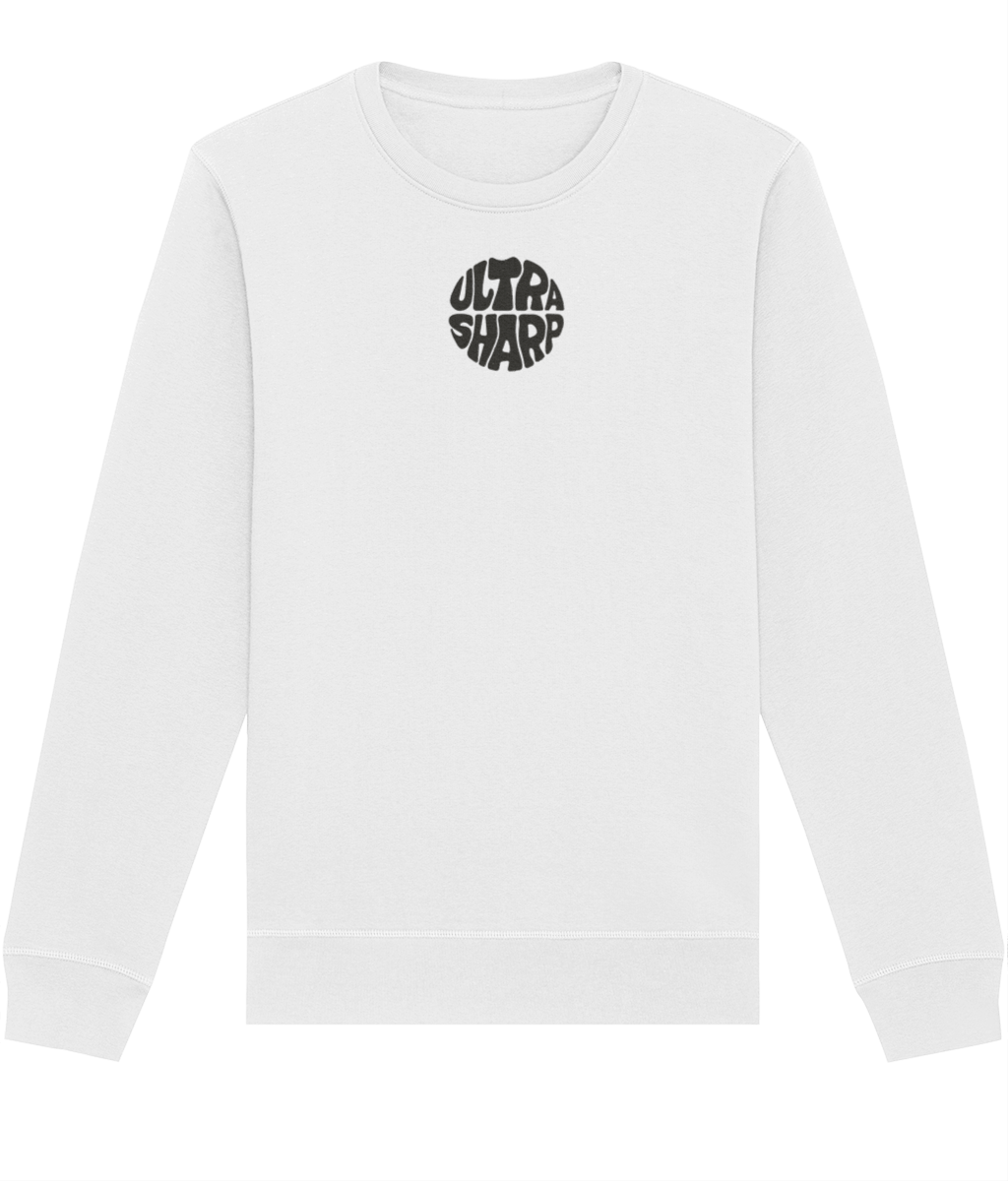 Ultra Sharp Off-Black Logo Sweatshirt