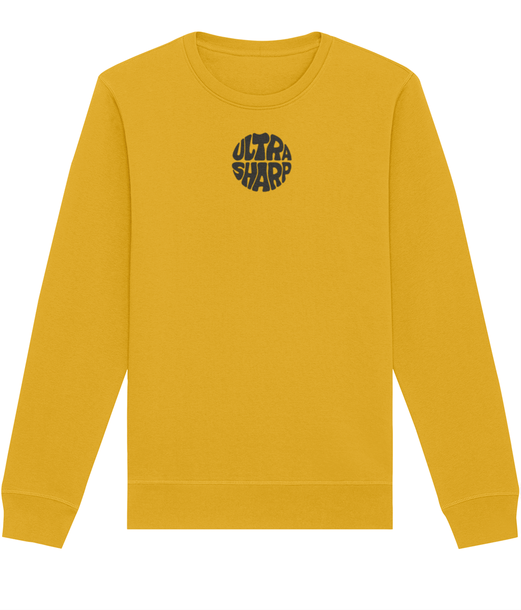 Ultra Sharp Off-Black Logo Sweatshirt