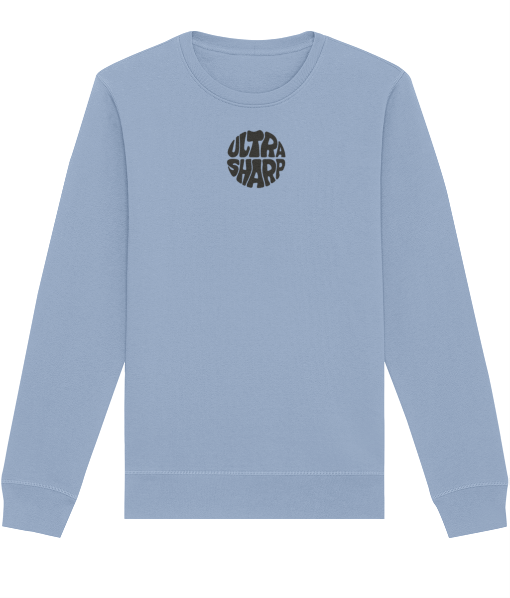 Ultra Sharp Off-Black Logo Sweatshirt