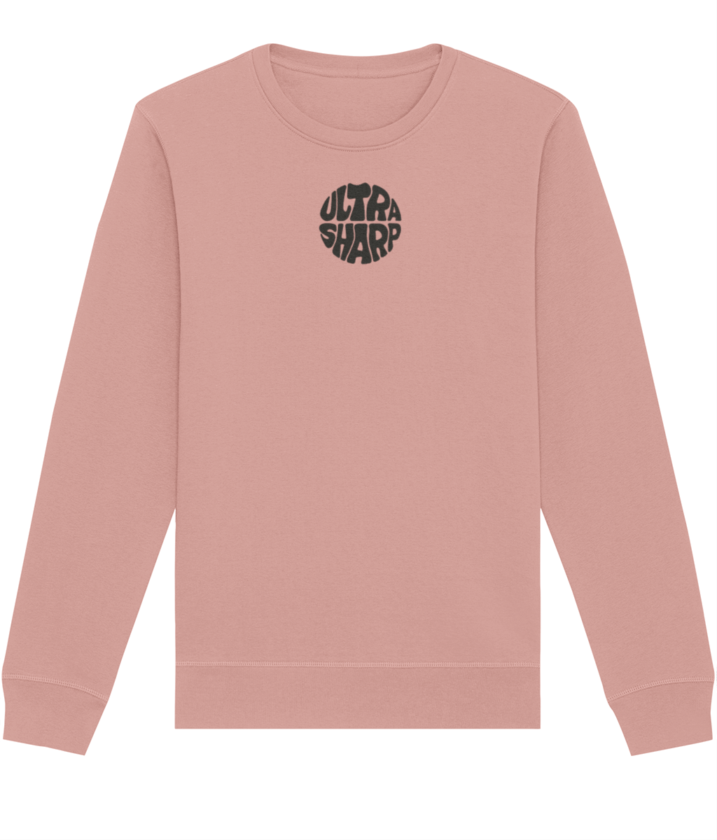 Ultra Sharp Off-Black Logo Sweatshirt