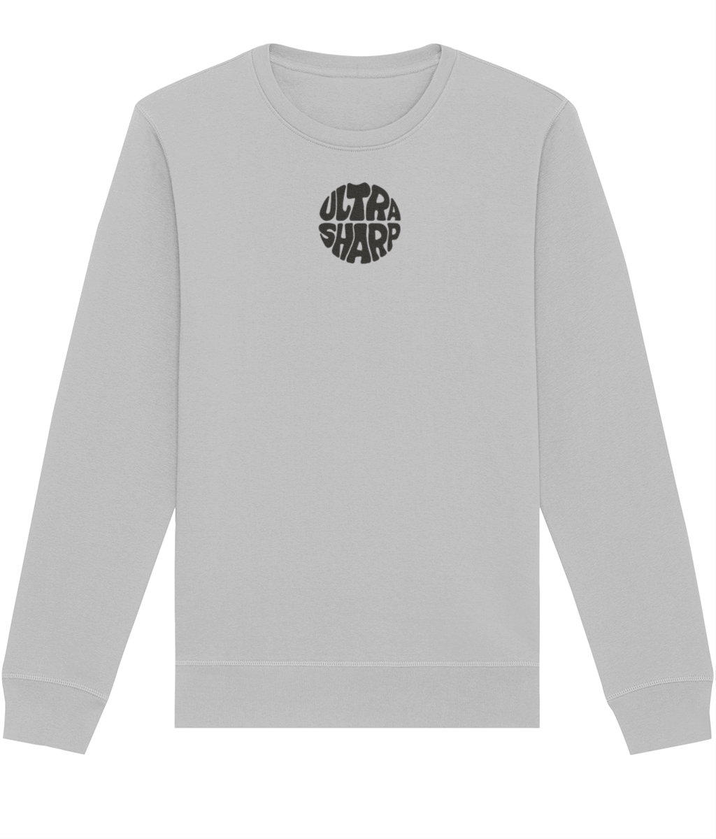 Ultra Sharp Off-Black Logo Sweatshirt