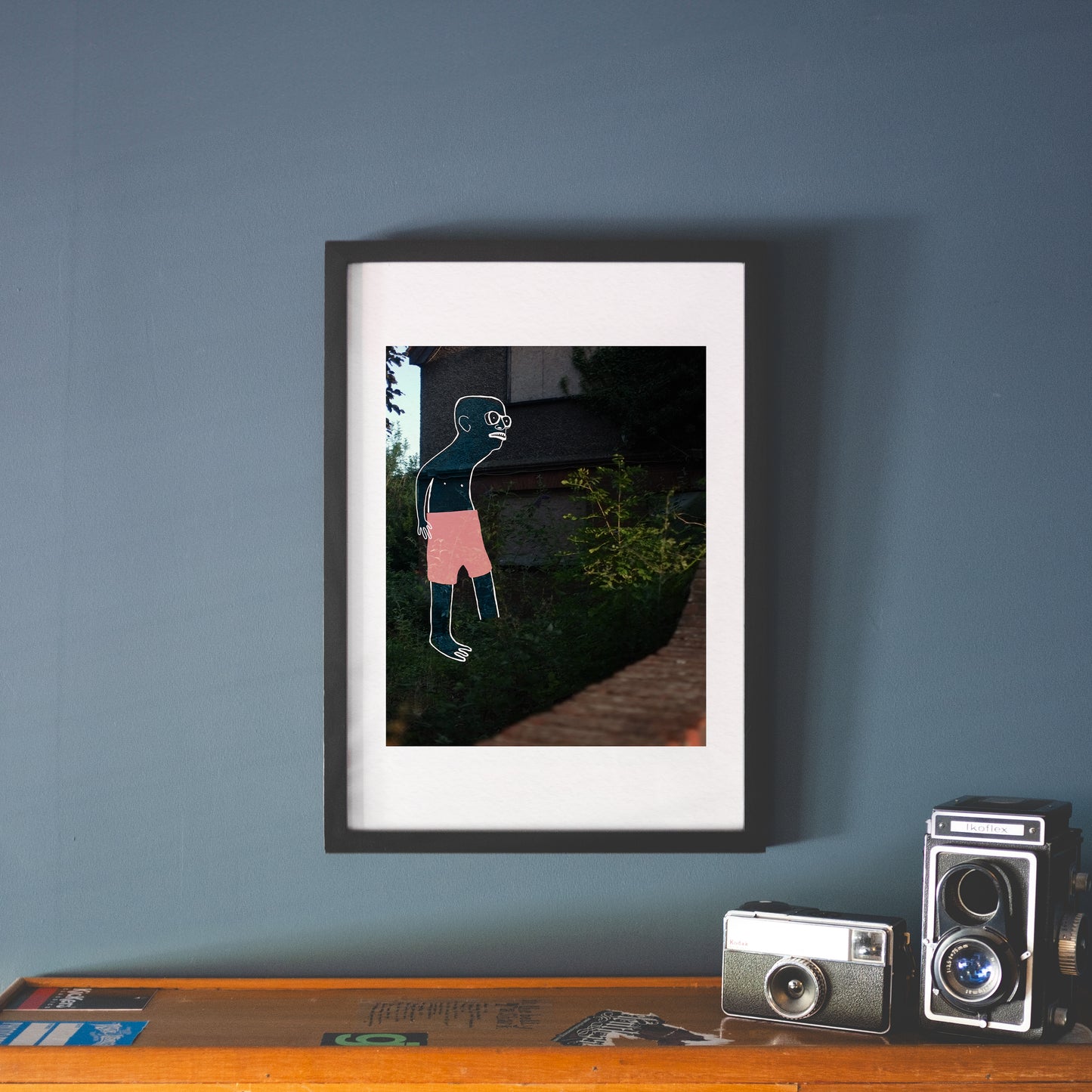 Low Res Alan In Your Garden - Art Print