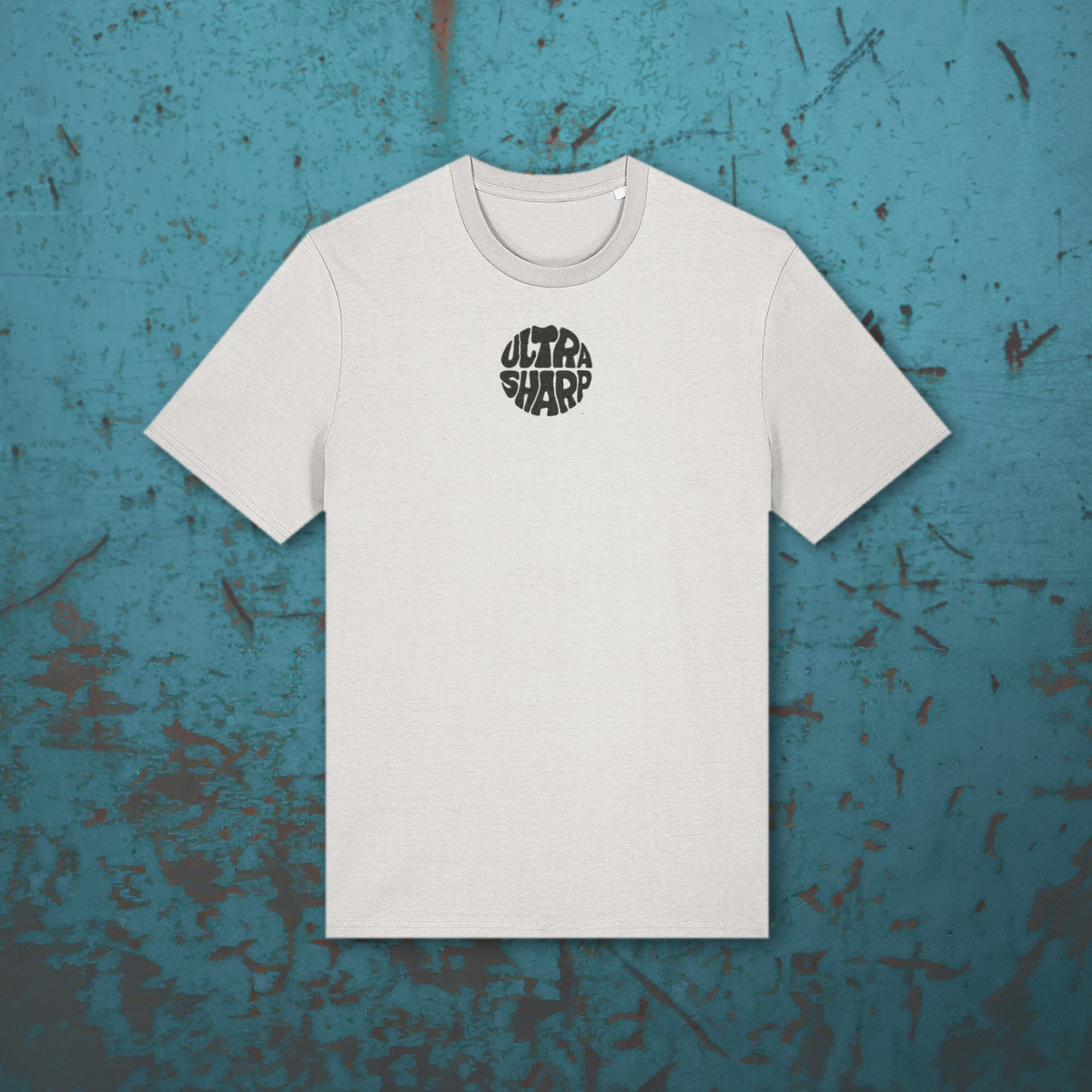 Ultra Sharp Off-Black Logo Tee