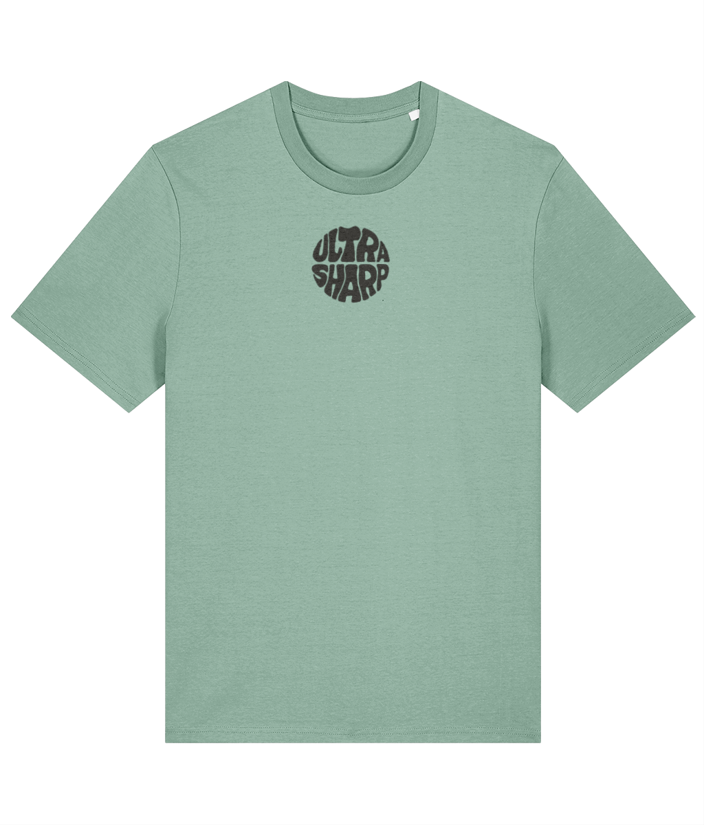 Ultra Sharp Off-Black Logo Tee